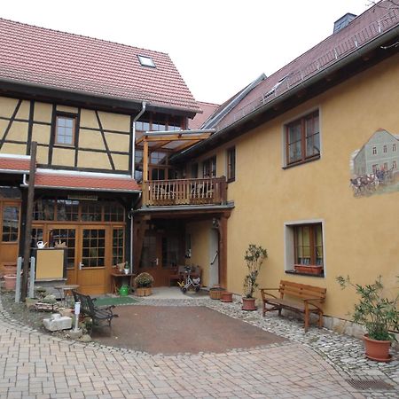 Ferienwohnung Lehmhof-Lindig Kahla  Exterior foto