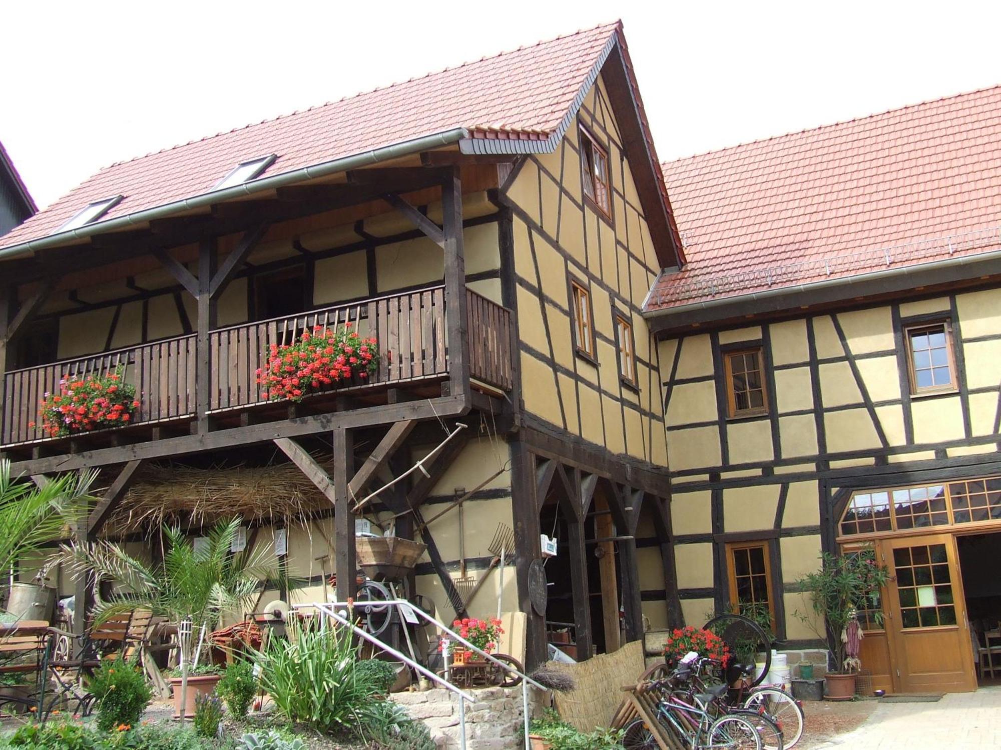 Ferienwohnung Lehmhof-Lindig Kahla  Exterior foto